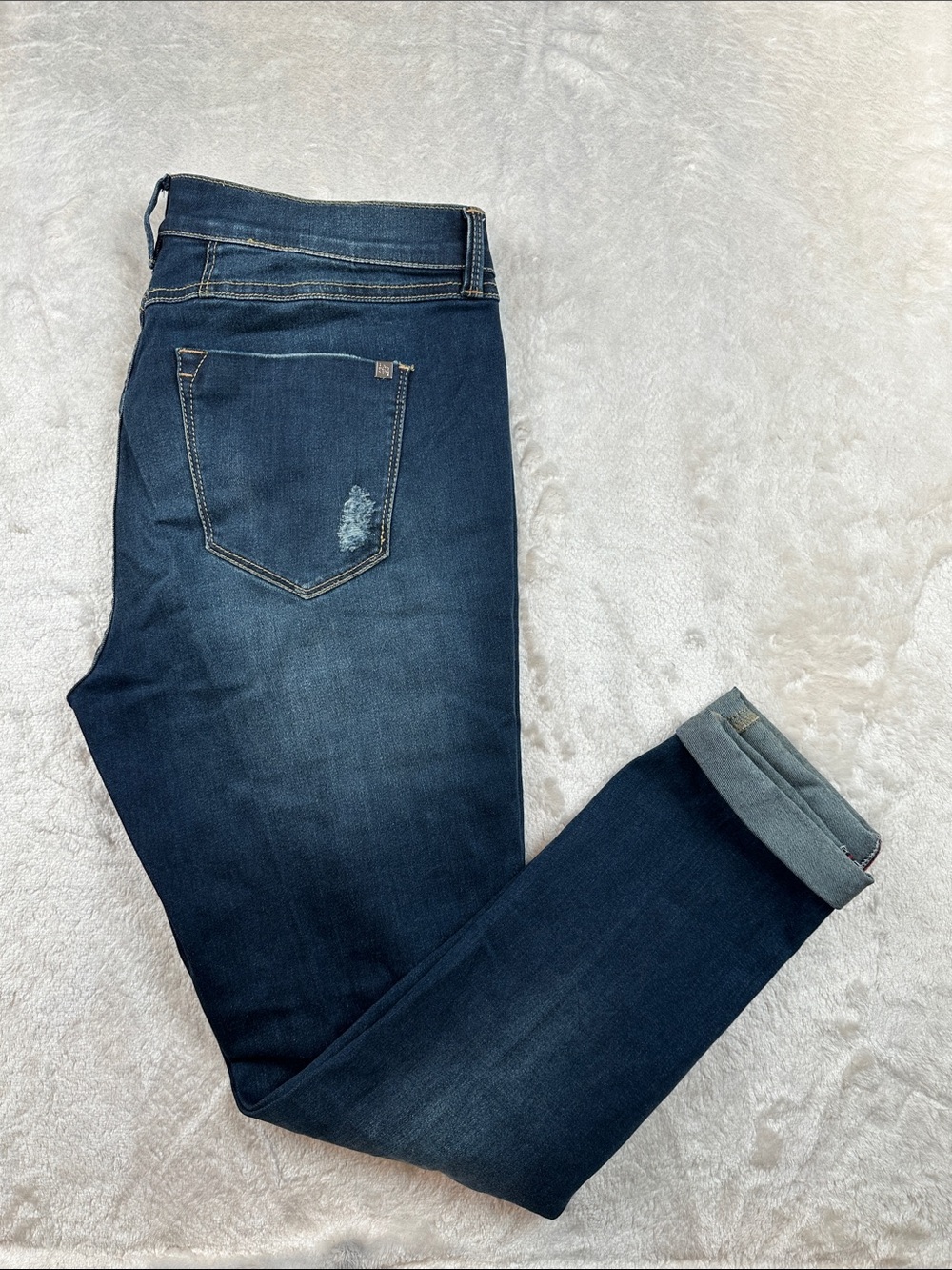 Bebe Size 3 Ride-Roadie Wash Distressed Skinny Jeans | Everyday | Casual